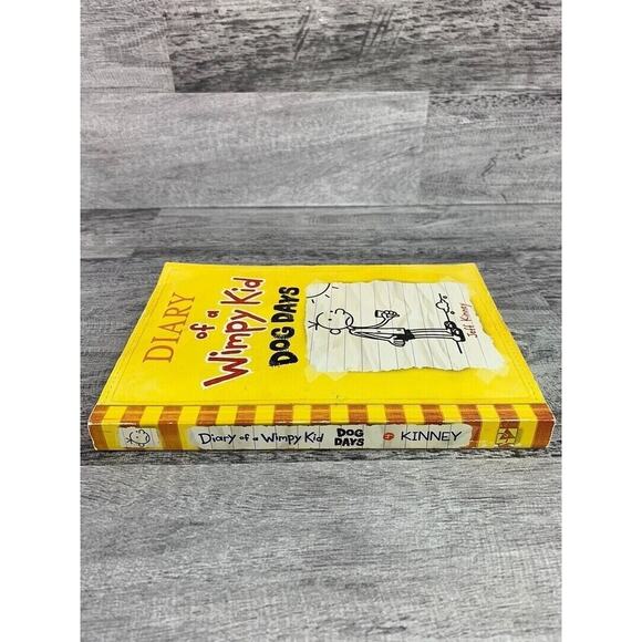 Diary Of A Wimpy Kid: Dog Days By Jeff Kinney Hardcover - Picture 3 of 3